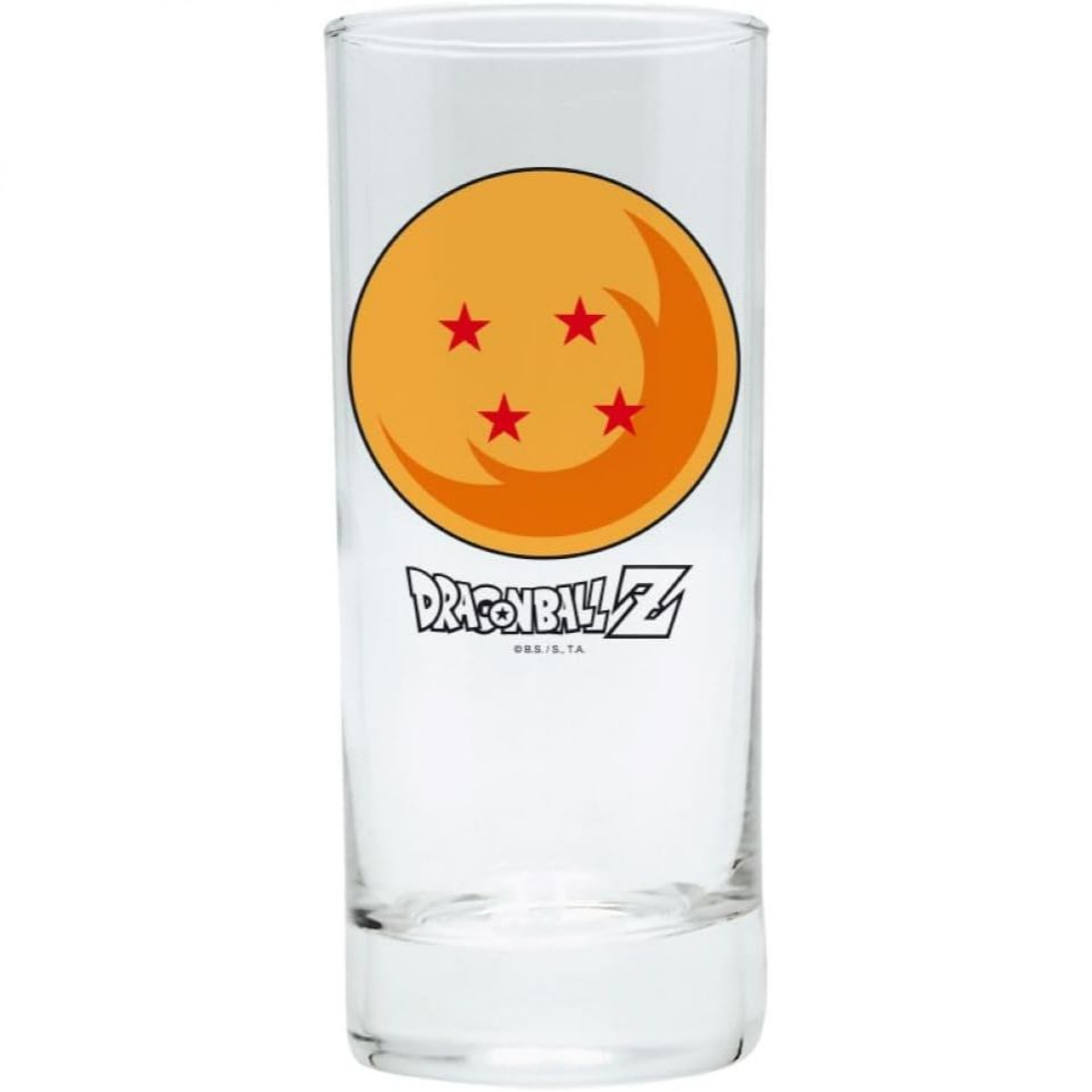 Dragon Ball Z Mug Drinking Glass and Keychain 3-Piece Gift Set